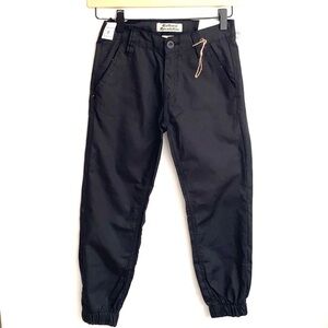 Cultural Revolution black joggers, Size 8, NWT